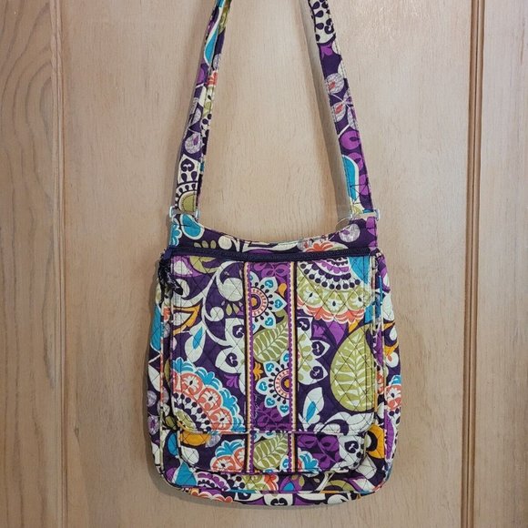 Vera Bradley Bags Vera Bradley Mailbag Plum Crazy Crossbody